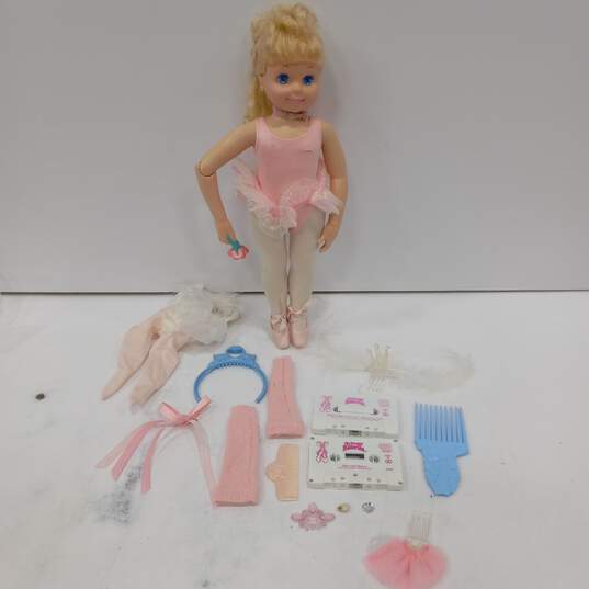 Vintage 1989 Tyco My Pretty Ballerina Doll image number 1