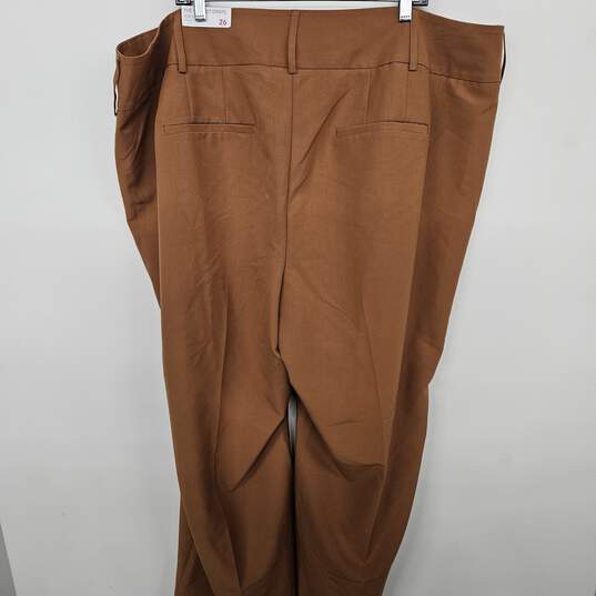 The Perfect Drape Brown Wide Leg Pants image number 2