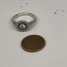 Designer Pandora S925 ALE Sterling Silver Clear Cubic Zirconia Ring w/ Box alternative image