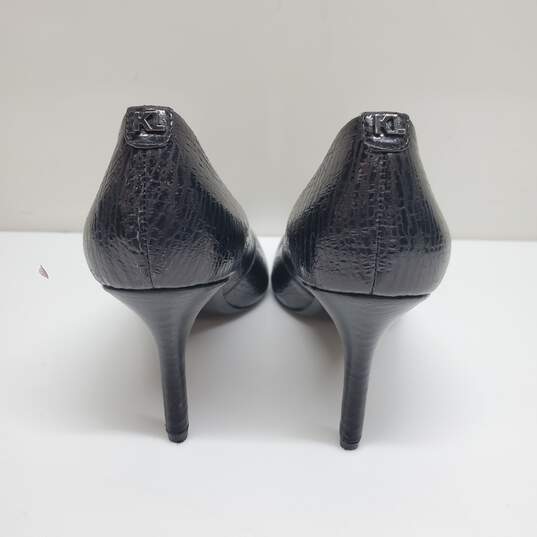 Karl Lagerfeld Paris Women's Royale Dress Pump Heels Black Size 8.5 image number 5