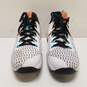 Nike LeBron Witness 5 White Clear Jade Athletic Shoes Men's 9.5 image number 5