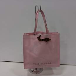 Ted Baker London Women's Baby Pink Plain bow Icon Tote Bag with Tag alternative image