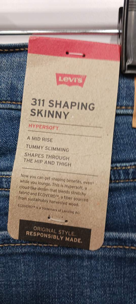 Women’s Levi’s 311 Shaping Skinny Jean Sz 16M NWT image number 3