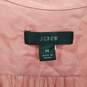 J. Crew Pink Long Sleeved Blouse WM Size M NWT image number 3