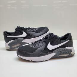MENS NIKE AIR MAX EXCEE BLK/WHT RUNNING SHOES SZ 15