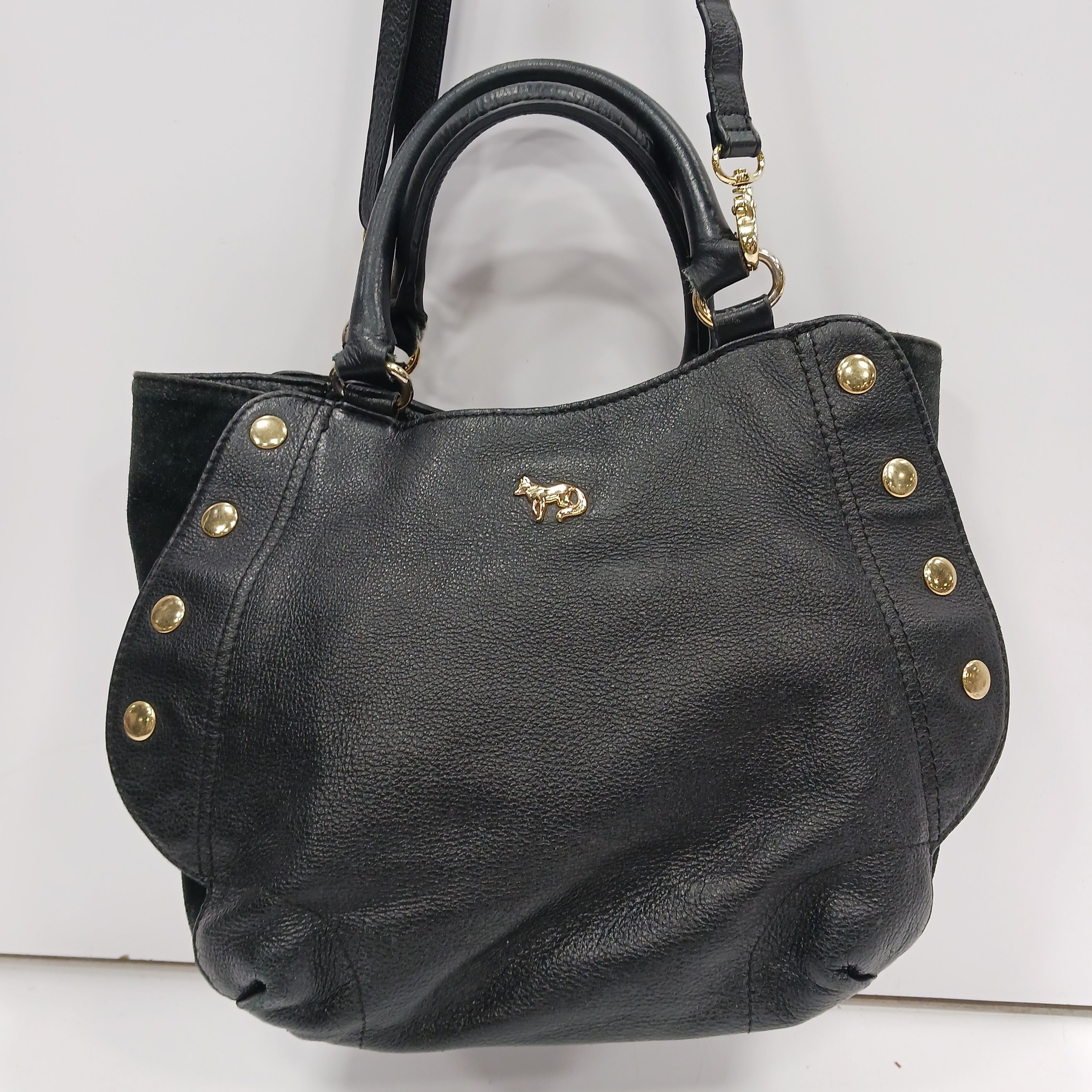 Like New Emma Fox Tan Leather Shoulder Bag | Leather shoulder bag, Brown  leather wallet, Black leather purse