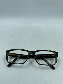 Prada Rectangle Tortoise Eyeglasses
