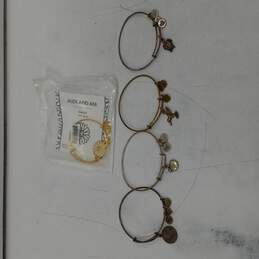 Bundle of 5 Assorted Alex & Ani Costume Jewelry Bracelets