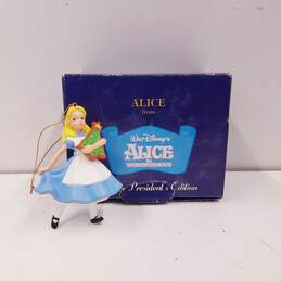Vintage Disney: Alice In Wonderland - Alice Grolier President's Edition Hanging Ornament IOB