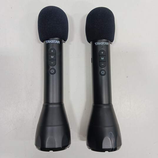 Pair of Takstar DA 10 Wireless Bluetooth Microphones w/Boxes image number 2