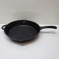 Camp Chef Lewis & Clark Pre Seasoned 12in Cast Iron Skillet Pan image number 1