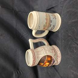 Pair Of Vintage 1998 Coors Brewing Company Tall Scenic Ceramic Beer Mug Steins alternative image
