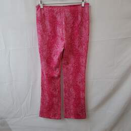 Urban Outfitters Pink Flare Pants Size 2 alternative image