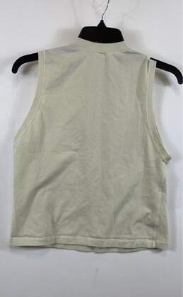 Skims Womens Ivory Crew Neck Sleeveless Casual Pullover Tank Top Size 3X alternative image