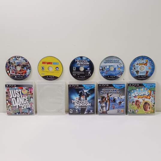 Lot of Five Assorted PlayStation 3 Video Games image number 4