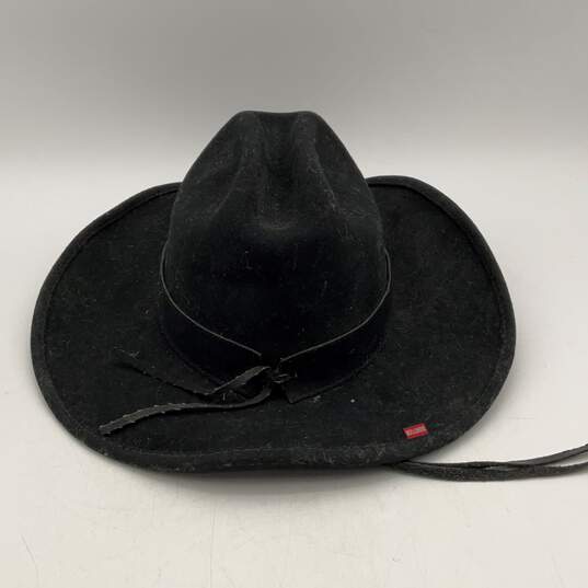 Lot Of 2 Bullhide Mens Black Wide Brim Western Cowboy Hats Size Large image number 7