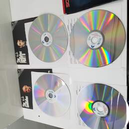 Set Of 3 VTG. 1980s Laser Disc Movies Star Wars The Godfather T2 P/R+ alternative image