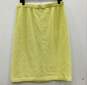 ST. JOHN Collection Knit Highlighter Yellow Skirt image number 5