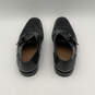 Mens Sabato 12127 Black Leather Monk Strap Oxford Dress Shoes Size 10 image number 4