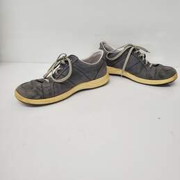 VTG Mephisto MN's Runoff Air Jet Grey Leather Sneakers Size 8.5