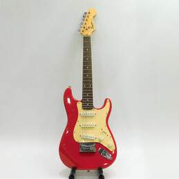 Squier by Fender Brand MINI Model Red 6-String Electric Guitar