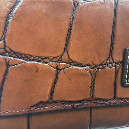 Dooney & Bourke Croc Embossed Shoulder Bag image number 4