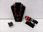 6pc Ruby Red Jewelry Bundle image number 1