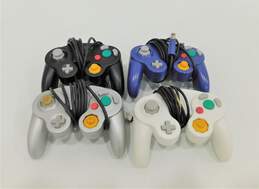 4ct Nintendo GameCube Controller Lot, Untested