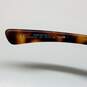 AUTHENTICATED Gucci Brown Tort Quilted Logo Vintage Sunglasses image number 5