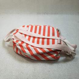 Striped Orange Quote Kids Fashion Backpack alternative image