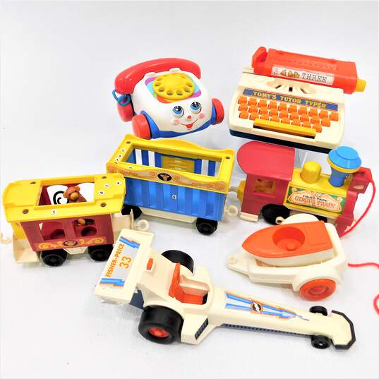 Vintage Fisher Price Mixed Toy Lot image number 1