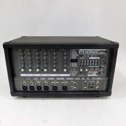 Phonic Brand Powerpod 620 T Model Powerpod Plus 2x100W Powered Mixer w/ Power Cable