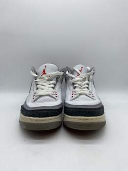 Nike Air Jordan 3 Tinker Hatfield White Athletic Shoe Men 10.5