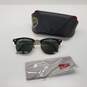 Ray-Ban RB3016 Clubmaster Black Sunglasses image number 1