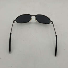 Mens KC 8114 Black Gray Polarized Lens Full Rim Oval Sunglasses alternative image