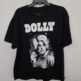 Dolly Black Graphic Tee