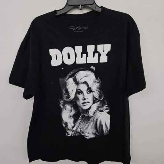 Dolly Black Graphic Tee image number 1