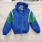 VTG Youth Seattle Seahawk Pro Line Quilted Winter Jacket Size 14-16 image number 1