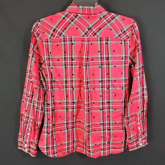 Talbots Women Red Long Sleeve S NWT image number 2