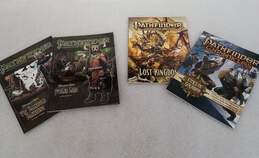 Paizo Pathfinder Paper Back Game 4-Book Collection Adventure Path #1 & 3 ++