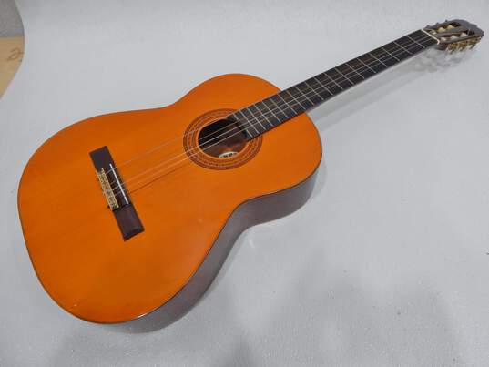 VNTG Concorde Brand Mark 14 Model Classical Acoustic Guitar w/ Case and Accessories image number 2