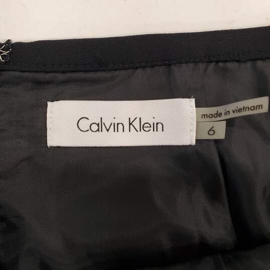 Calvin Klein Women Black Skirt SZ 6 NWT image number 3