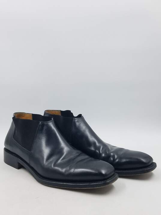 Authentic Salvatore Ferragamo Black Chelsea Ankle Boot M 11EE image number 3
