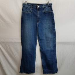 Favorite Daughter The Jordie blue denim wide leg jeans women's 34