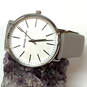 Designer Michael Kors MK2797 Silver-Tone Round White Dial Analog Wristwatch image number 1