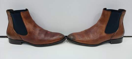 Johnston & Murphy Men's Leather Slip-On Boots Size 12M image number 3