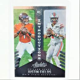 2021 Justin Fields Panini Absolute Introductions Rookie Chicago Bears