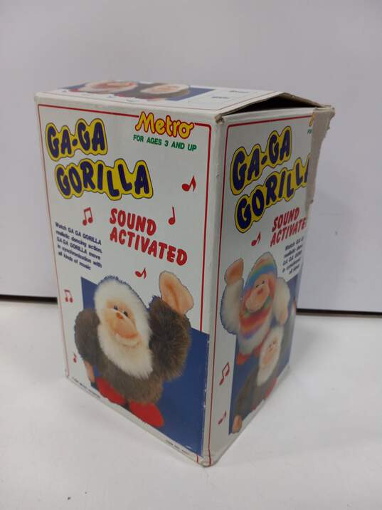 Vintage Ga Ga Gorilla Sound Activated Dancing Gorilla image number 1