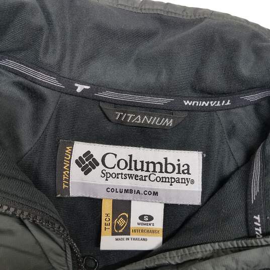 Columbia Titanium Interchange Tech Full Zip Outdoor Coat Jacket Women's Size S image number 3