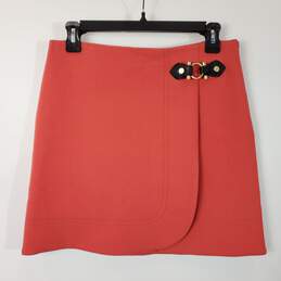 Marc by Marc Jacobs Women Red Mini Skirt Sz. 4 NWT